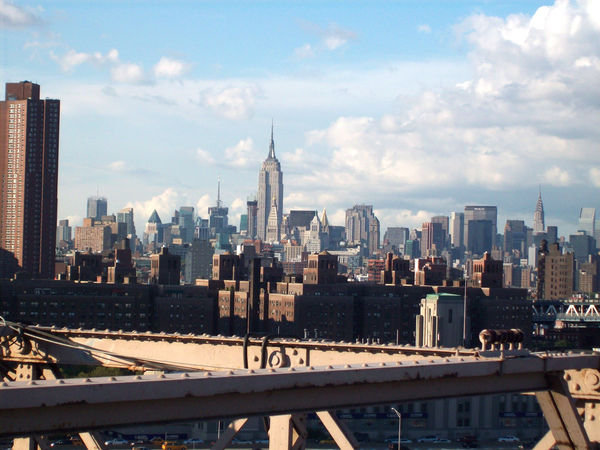 VIEW from the Brooklyn Bridge