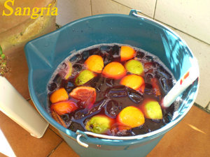 Spanish party!! SANGRIA drink