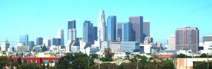 L.A skyline