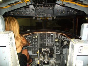 Inside of a plane