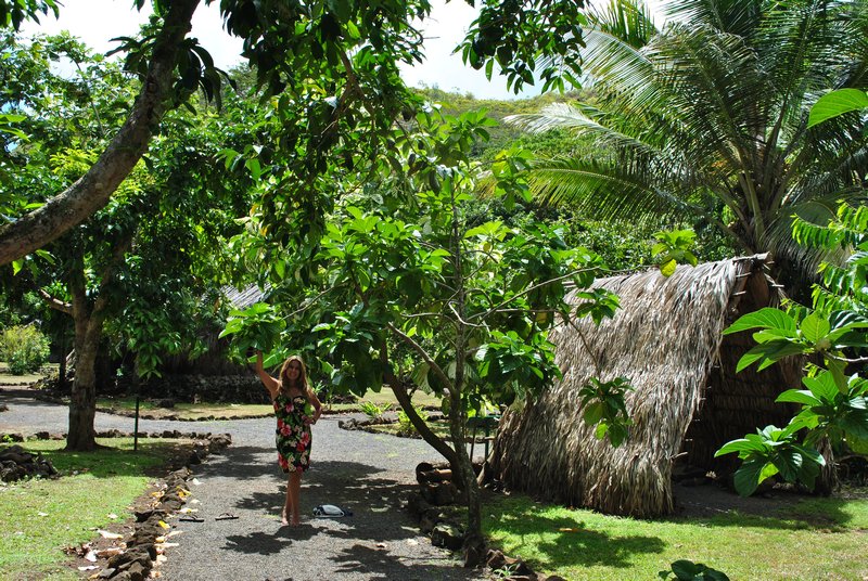 Hawaiian village