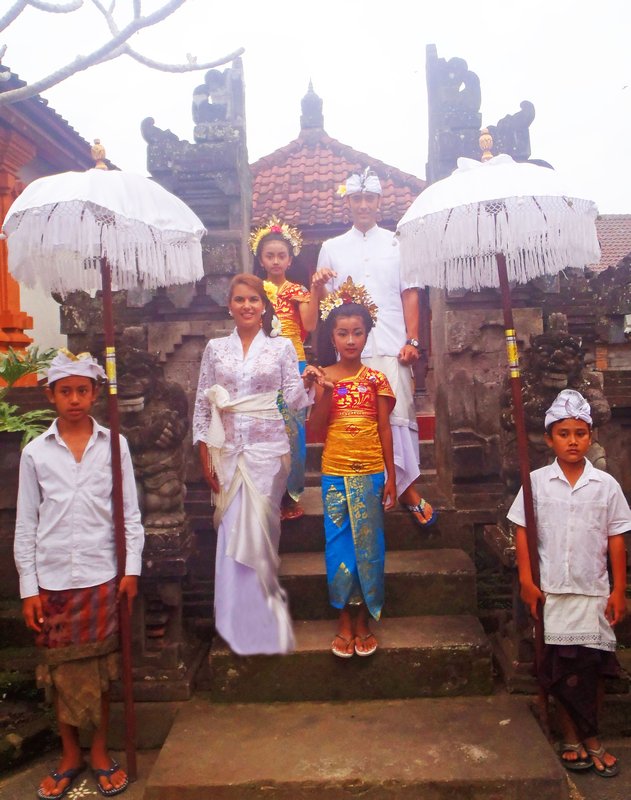 Our Balinese wedding
