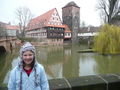 Layni beside the Pegnitz River inside the old city