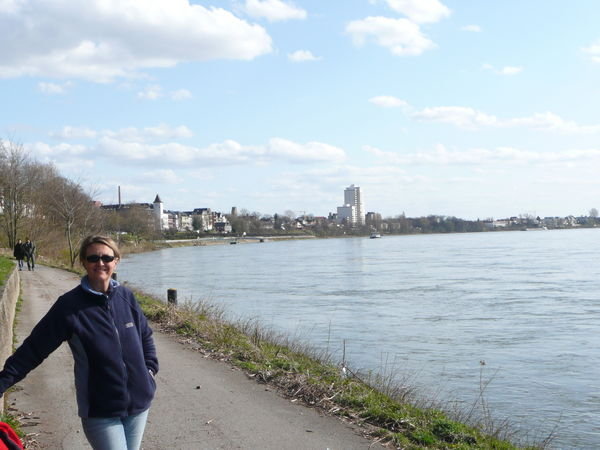 Beside the Rhine River, Cologne