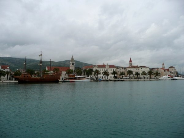 Trogir old town harbour