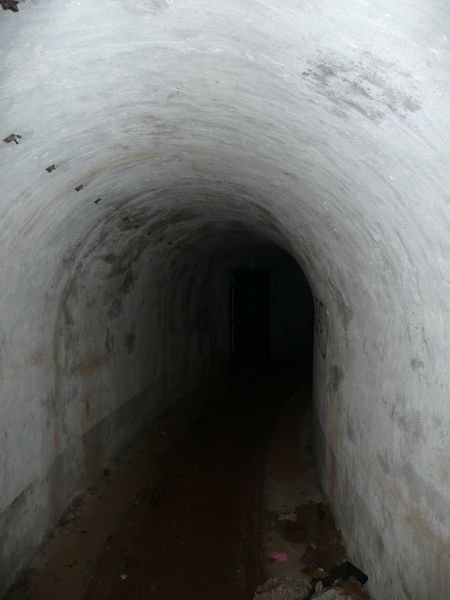 WW2 bunker tunnel