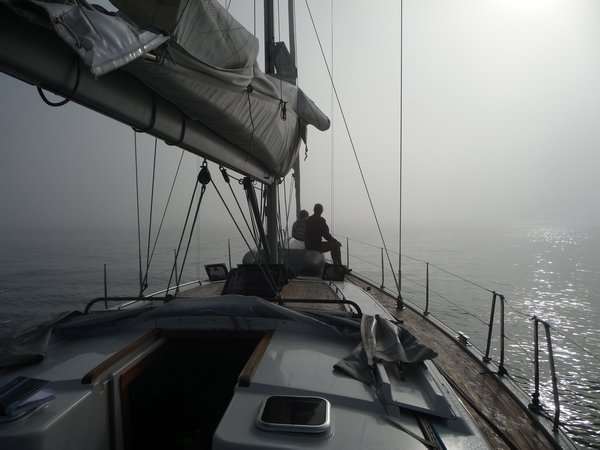 Fog bound on the way to Vigo