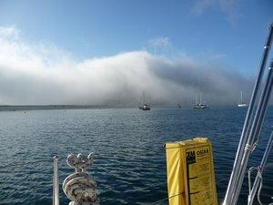 Afternoon fog rolling in at Ceis