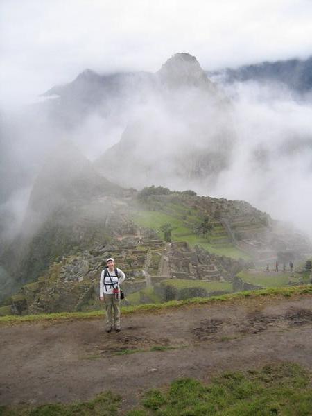 Me Along the Way Down to Machu Picchu