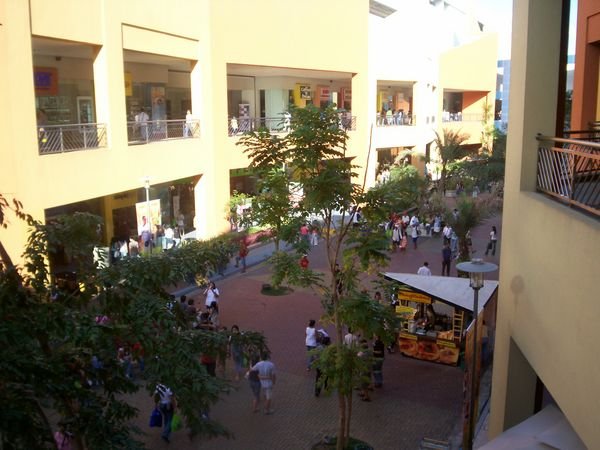 Outside part of the mall
