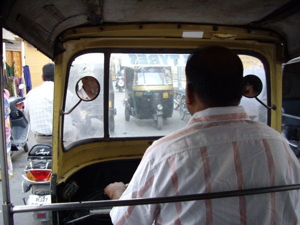 Rickshaw journey