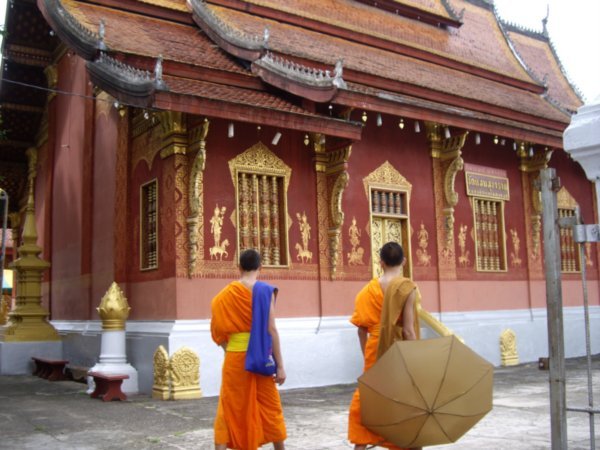 Monks and Temple