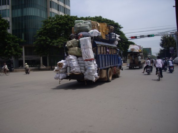 Traffic in Phnom Penh