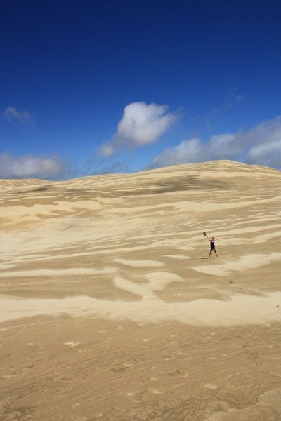 Victoria on Sand Dunes.