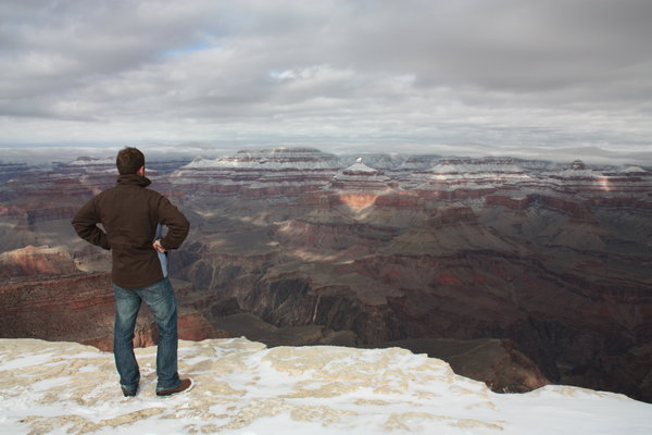 Mike at Grand Canyon