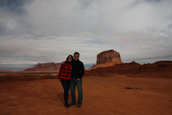 Victoria and Mike at Monument Valley