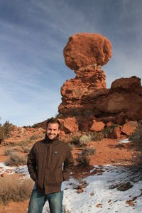 Mike at Arches National Park