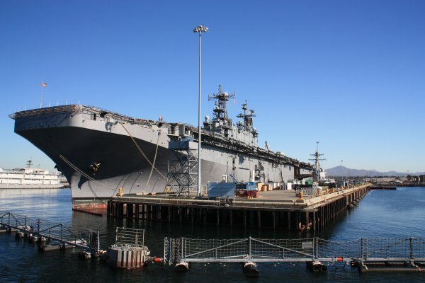 Aircraft Carrier in San Diego