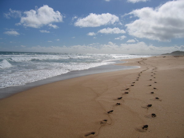 just footprints