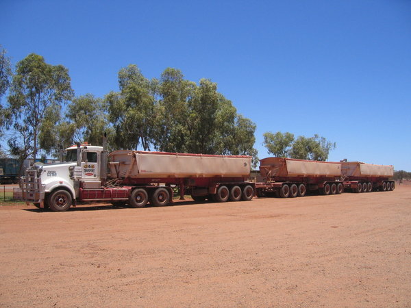 Australians big road trains ....