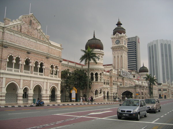the old colonial style of Kuala Lumpur