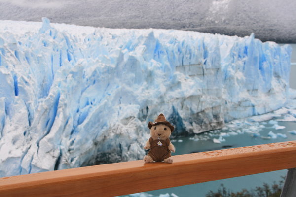 ... the big Perito Moreno Glacier