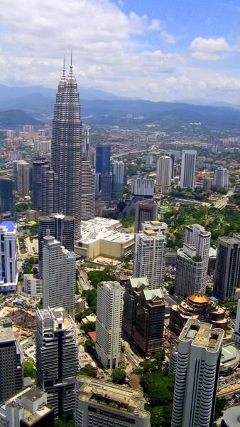 View from the Kl Tower