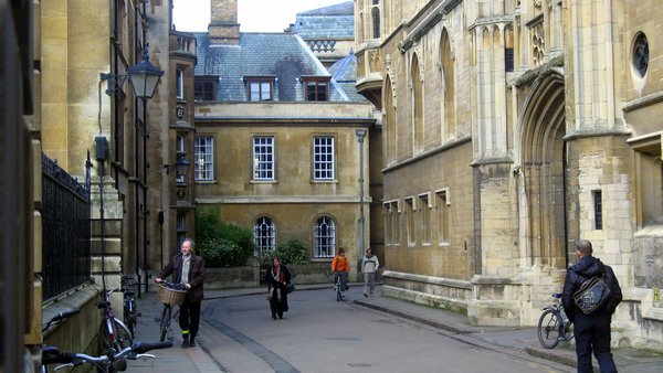 Strolling through Cambridge