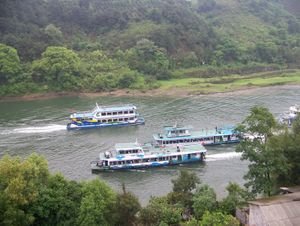 River Boats on Li River