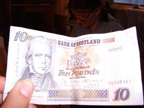 Scottish £10