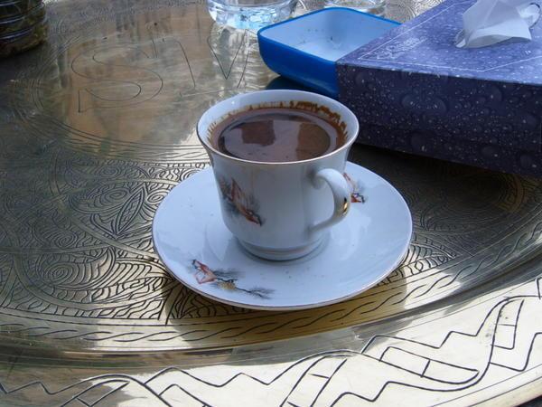 My first Turkish coffee