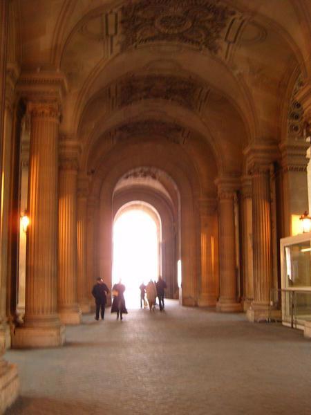 Entrance to the Louvre