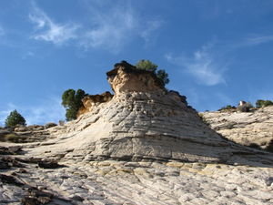 Calf Creek hike formations