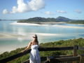Viewpoint at Whitehaven Beach