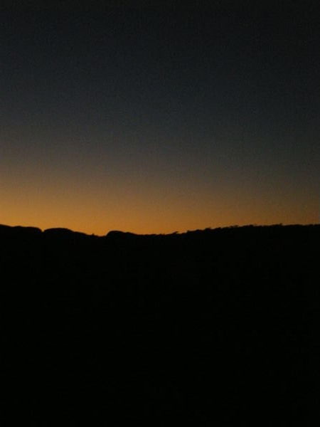Sunrise at Kings Canyon