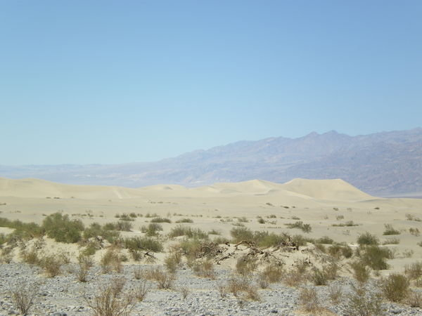 Sand dunes at Death Valley