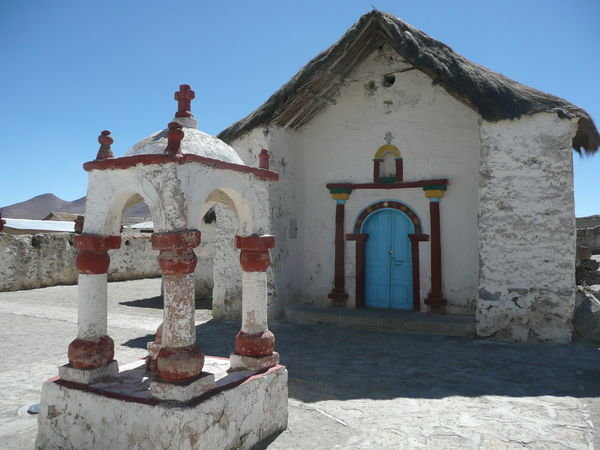 Den gamle kirken i Parinacota