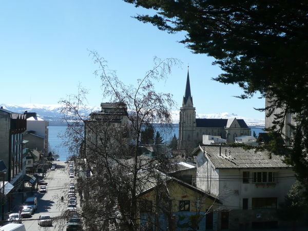 Utsikt over Bariloche sentrum