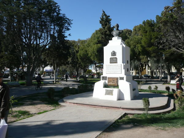 Plazaen i Puerto Madryn
