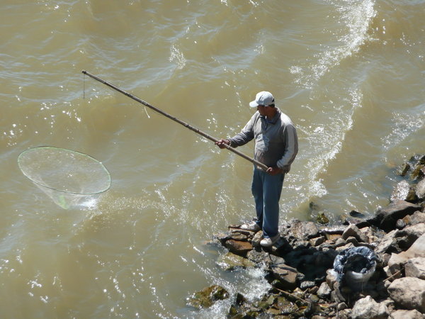 Fisking i Rio Parana