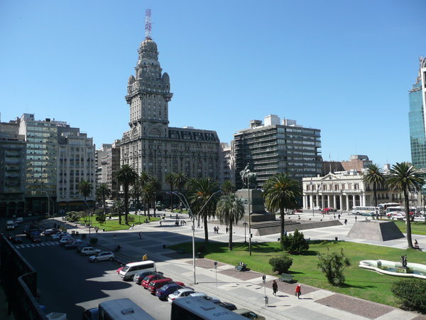 Utsikt fra rommet i Montevideo