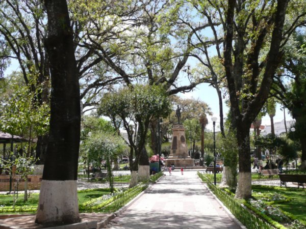 Plazaen i Sucre