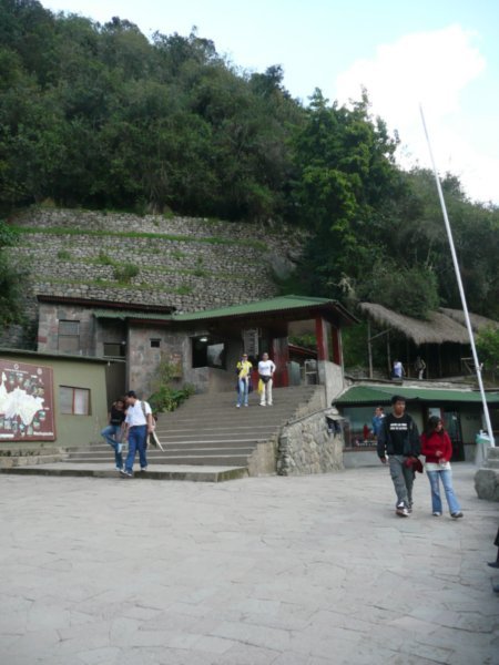Inngang til Machu Picchu
