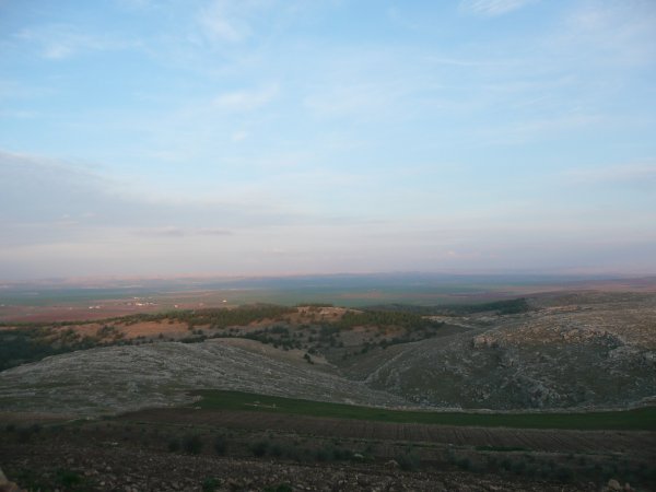 Utsikt fra Gobekli Tepe