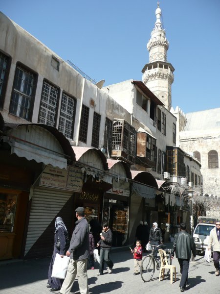 Gamlebyen i Damaskus