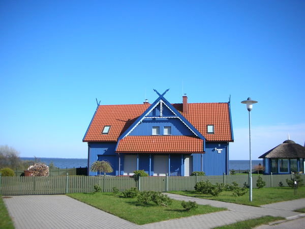 Typical house on the Spit