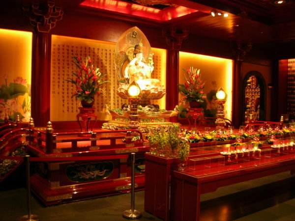 Buddhist temple in Chinatown