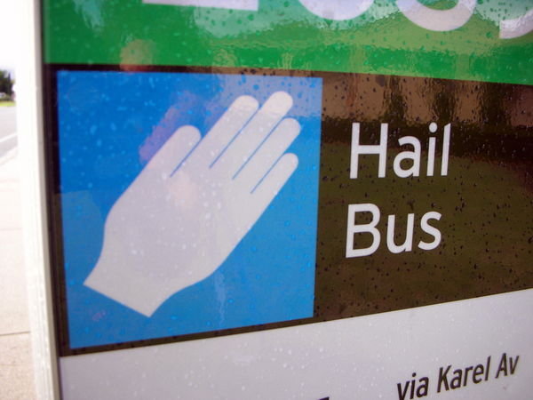Where I hail the one, the almighty, BUS!