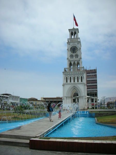 Bell tower in Iquique