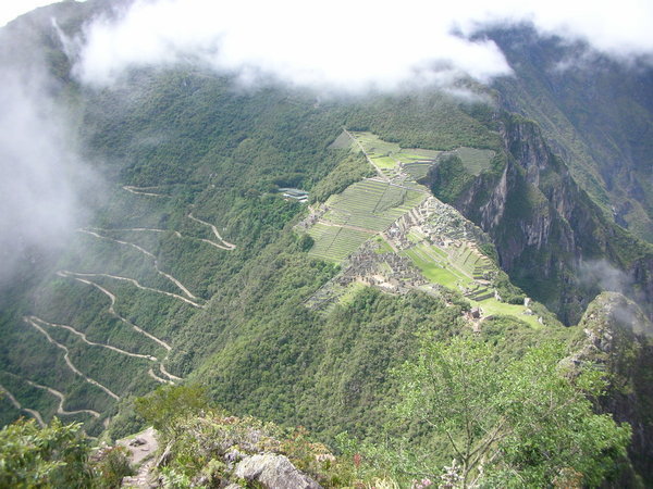 Vista from Wayna Picchu